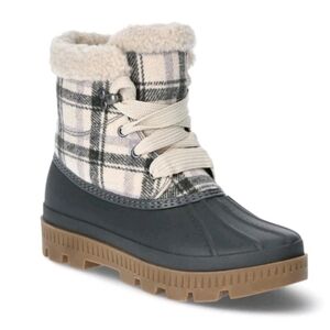 Ozark Trail Fleece Duck Winter Boots Size 8 New With Tags Flannel -5° Rated